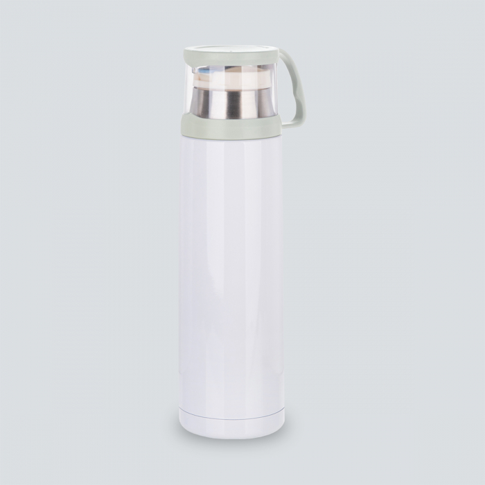Termo con taza transparente